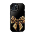 Leopar Desenli Kahverengi Fiyonk Telefon Kılıfı K128