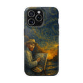 Van Gogh Tarzı Sanatçı ve Deniz Manzarası Telefon Kılıfı K170