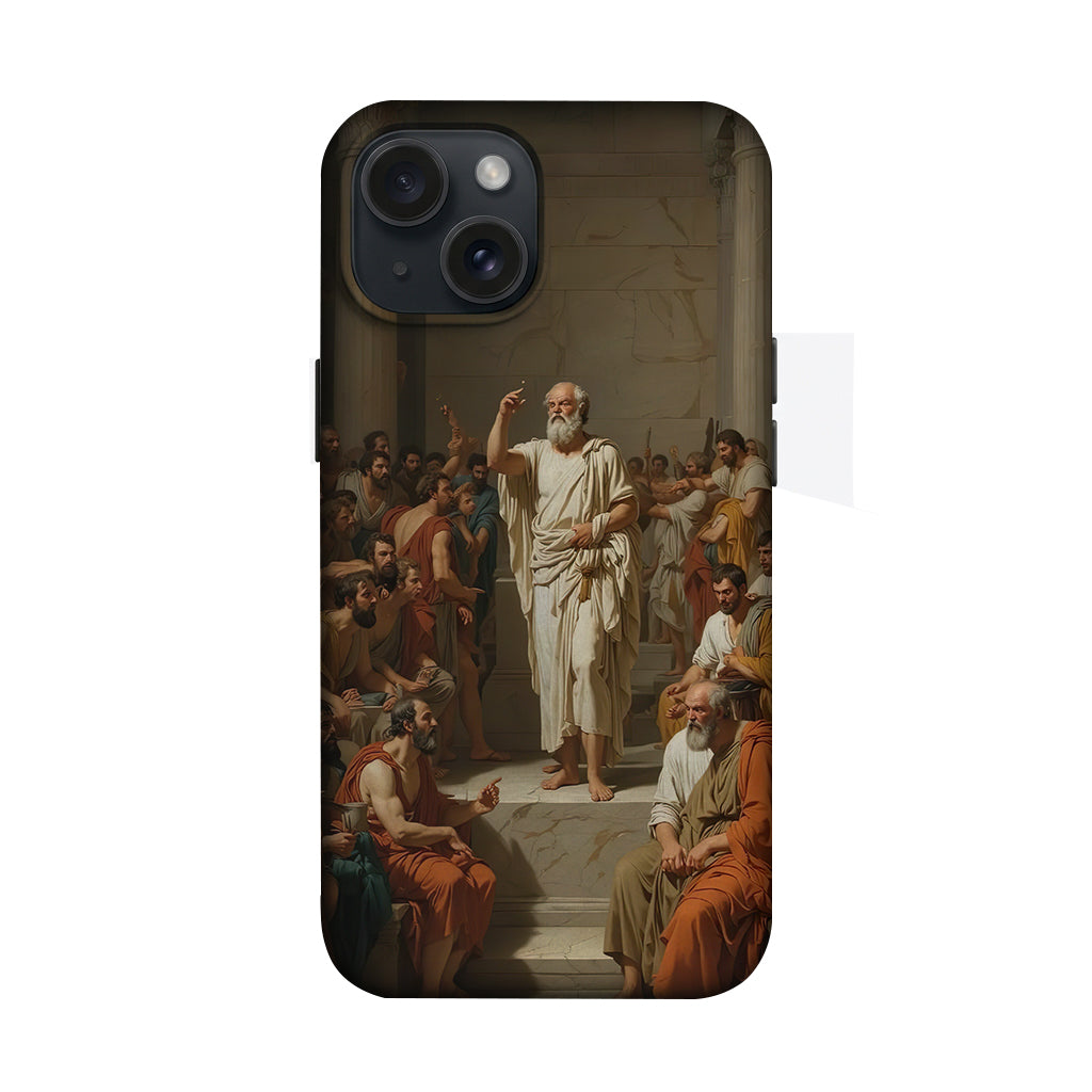 Antik Filozof Sahnesi Telefon Kılıfı K644