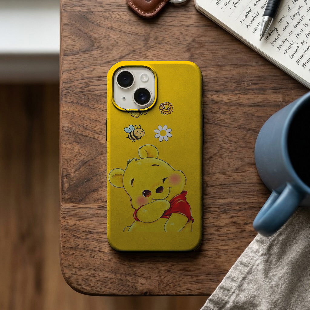 Bal Arılı Ayıcık Telefon Kılıfı K595