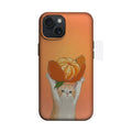 Balkabağı Taşıyan Kedi Telefon Kılıfı K471