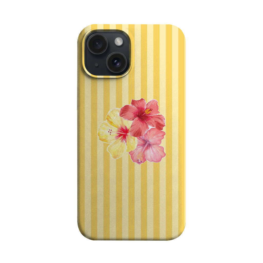 Çiçekli Çizgili Telefon Kılıfı K375