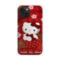 Çilek Temalı Hello Kitty Telefon Kılıfı K398