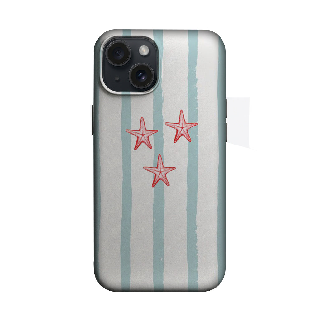 Çizgili Deniz Yıldızları Telefon Kılıfı K541