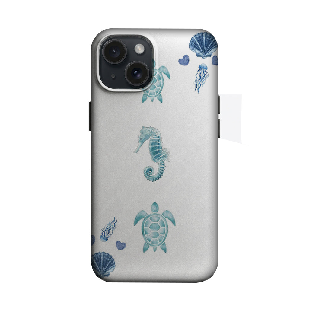 Deniz Kabuklu Denizatı Deseni Telefon Kılıfı K493