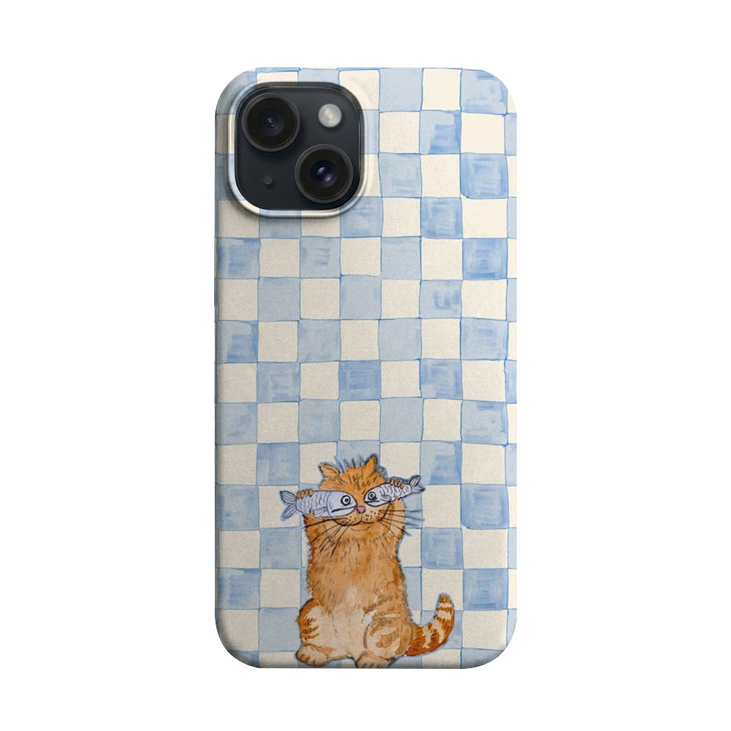 Gözlüklü Kedi Telefon Kılıfı K387