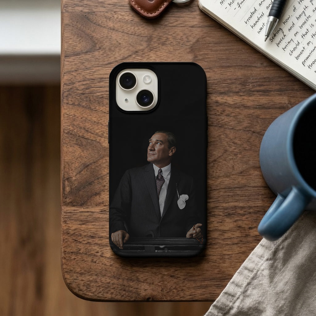 Mustafa Kemal Atatürk Portresi Telefon Kılıfı K410