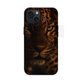 Karanlık Leopar Portre Telefon Kılıfı K688