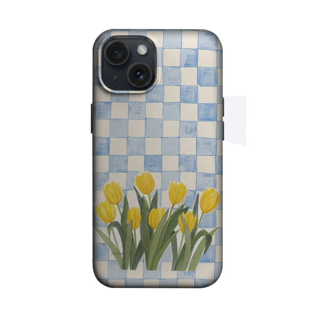Kareli Laleler Telefon Kılıfı K507
