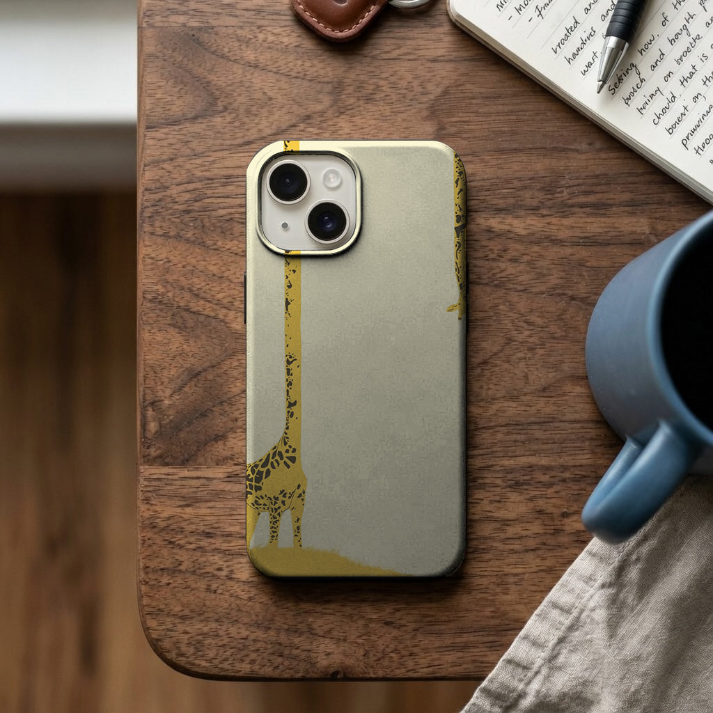 Minimal Zürafa Deseni Telefon Kılıfı K515