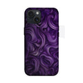 Mor Spiral Desenli Telefon Kılıfı K652