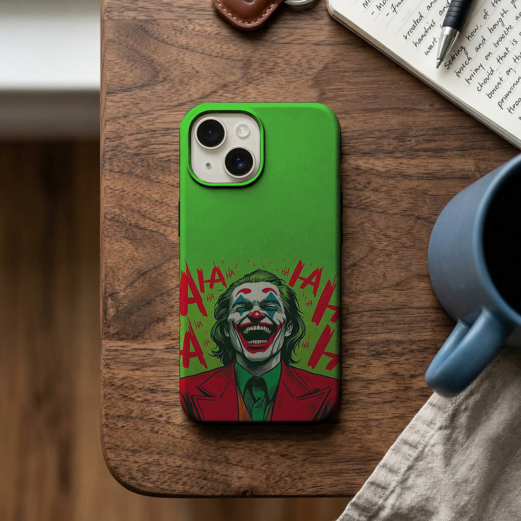 Neon Kahkaha Portresi Telefon Kılıfı K557