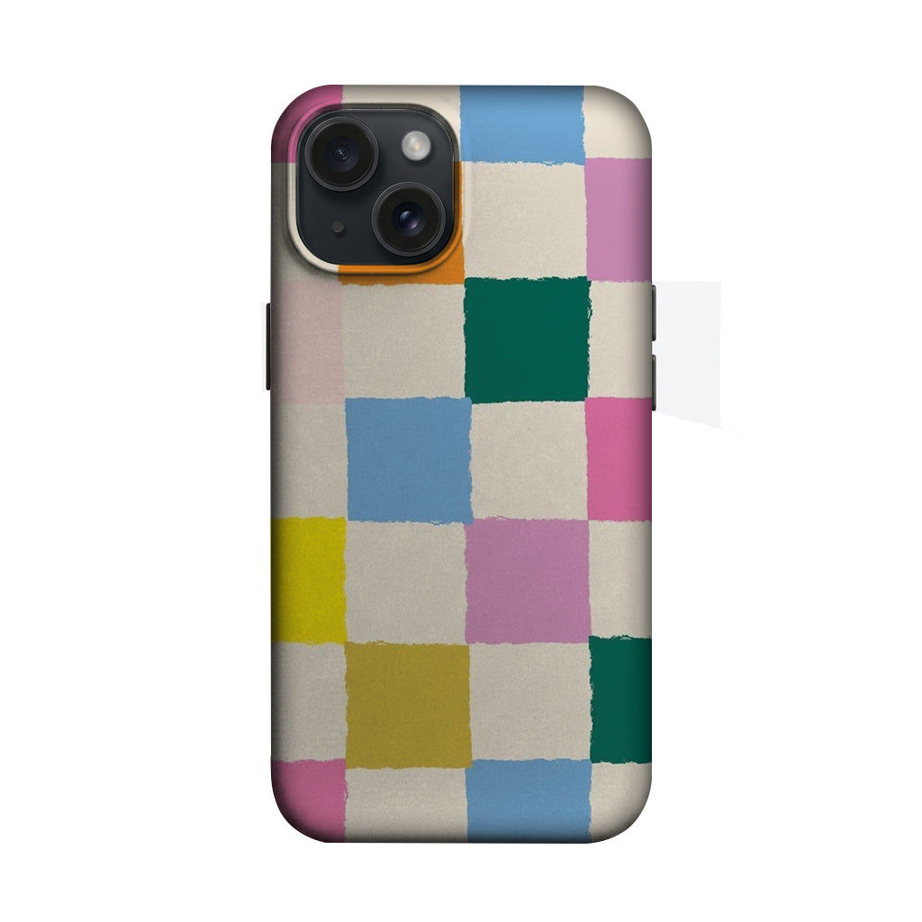 Pastel Kare Deseni Telefon Kılıfı K511