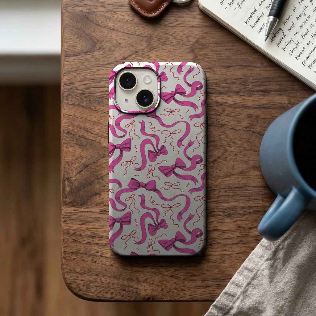 Pembe Flamingo Deseni Telefon Kılıfı K528