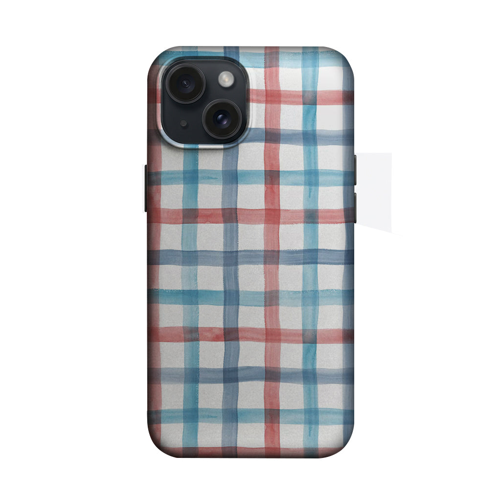 Renkli Ekose Deseni Telefon Kılıfı K461