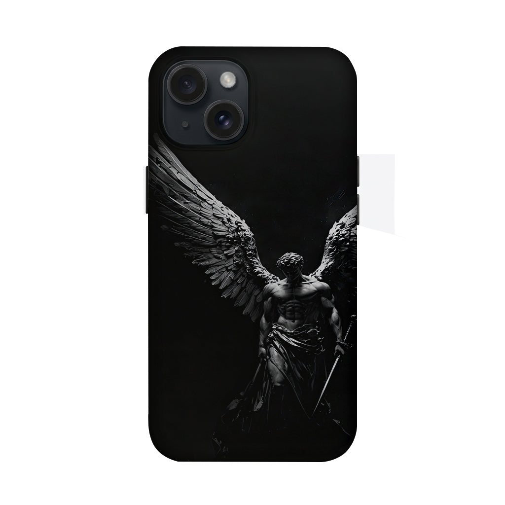 Siyah Beyaz Kanatlı Melek Telefon Kılıfı K664