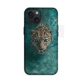 Turkuaz Leopar Portre Telefon Kılıfı K616