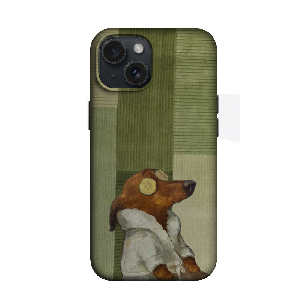 Vintage Köpek Portresi Telefon Kılıfı K550