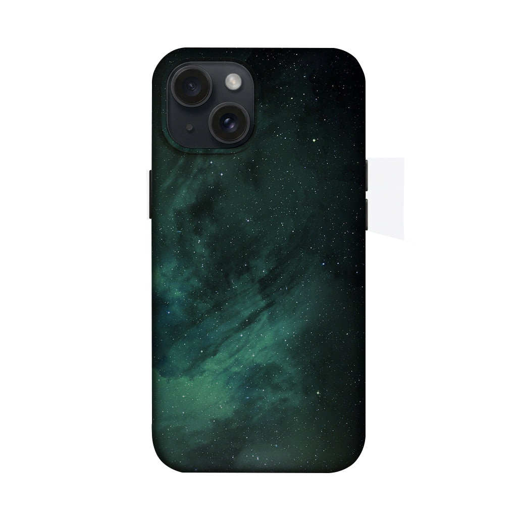 Yeşil Galaksi Desenli Telefon Kılıfı K654