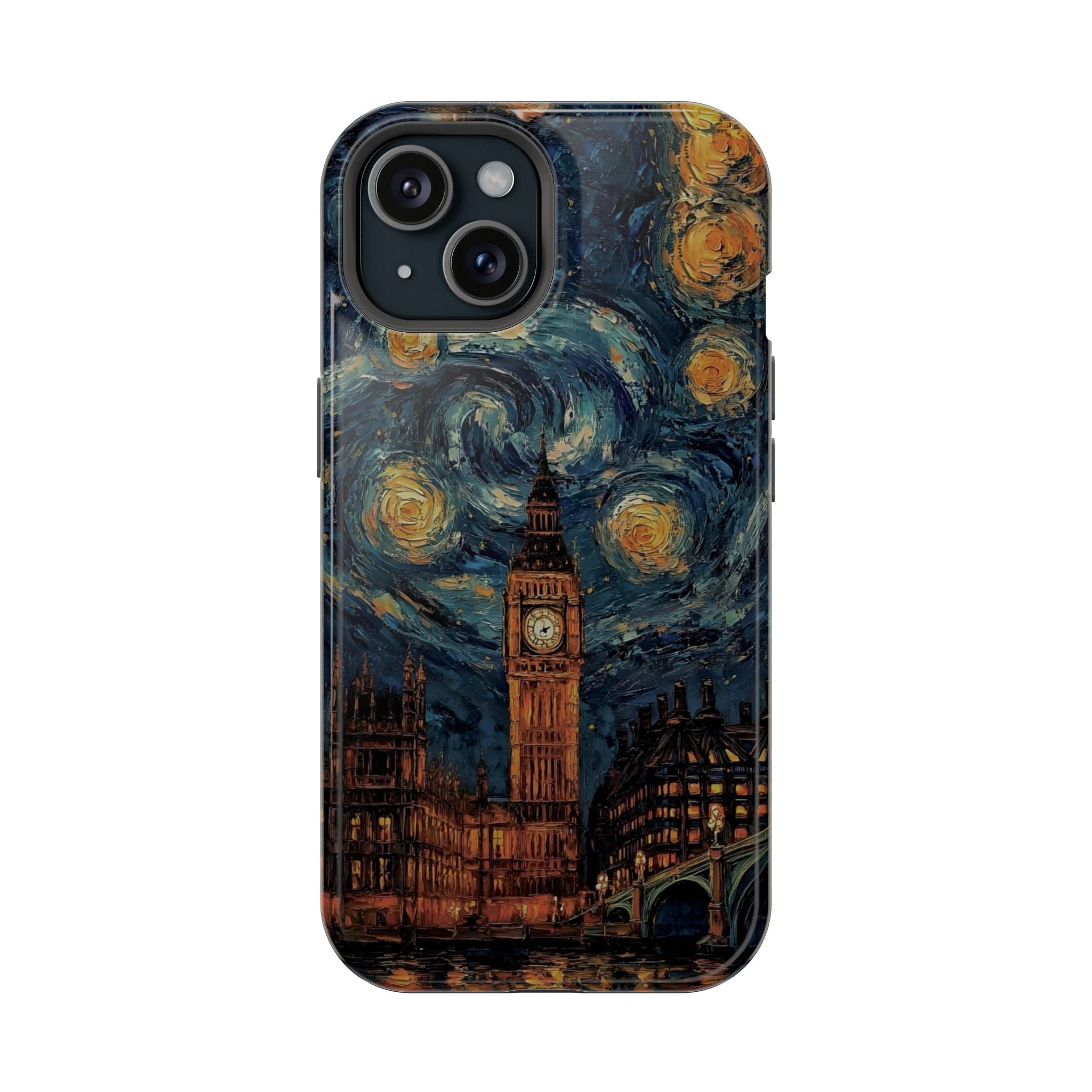 Yıldızlı Gece Big Ben Tasarımı Telefon Kılıfı K209