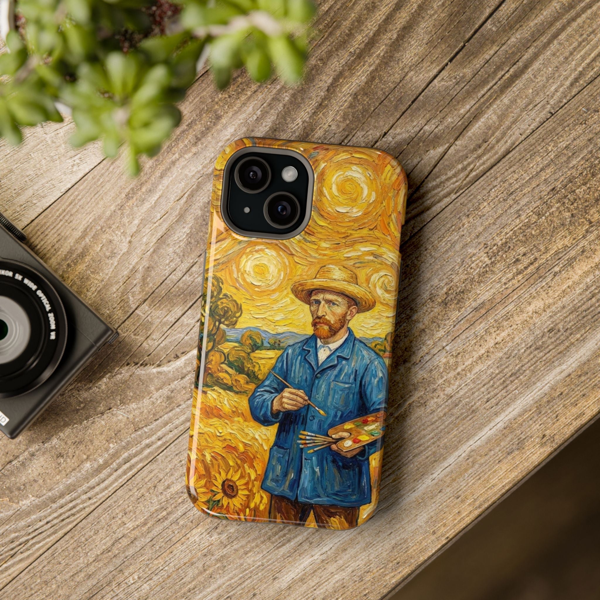 Van Gogh Sarı Tarlalar Portresi Telefon Kılıfı K003
